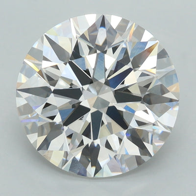 3.96 Carat Round Lab Diamond