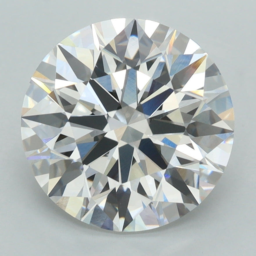 3.96 Carat Round Lab Diamond