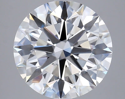 4.01 Carat Round Lab Diamond