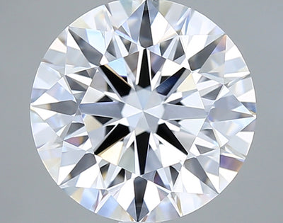 4.07 Carat Round Lab Diamond