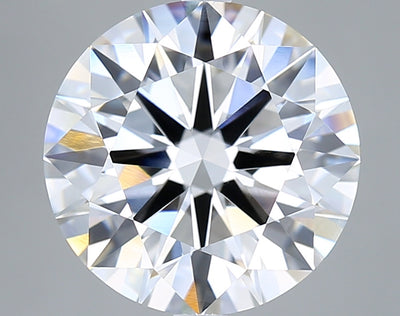 6.04 Carat Round Lab Diamond