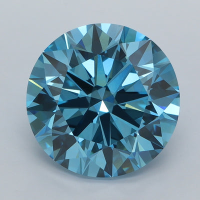 5.00 Carat Round Lab Diamond