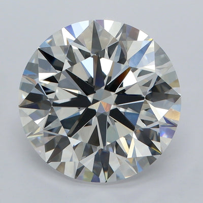4.01 Carat Round Lab Diamond