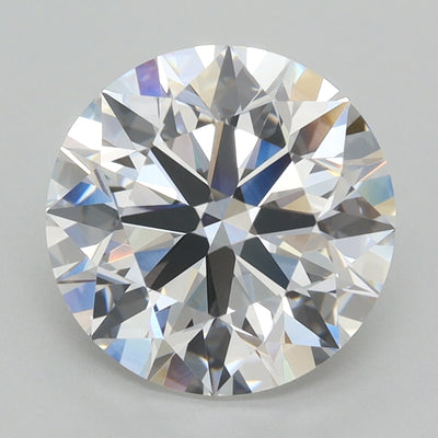 3.51 Carat Round Lab Diamond