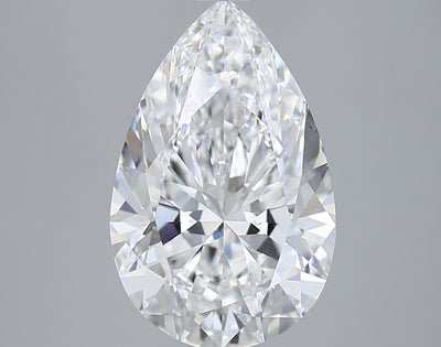 4.06 Carat Pear Lab Diamond