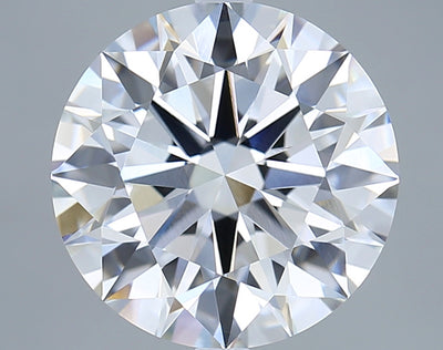 6.01 Carat Round Lab Diamond