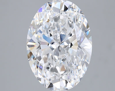 4.06 Carat Oval Lab Diamond