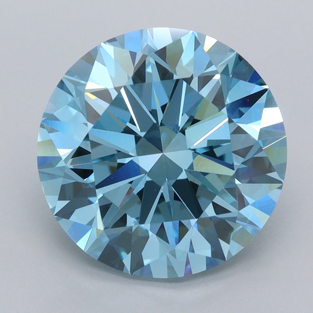 5.00 Carat Round Lab Diamond