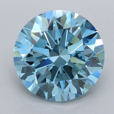 5.00 Carat Round Lab Diamond