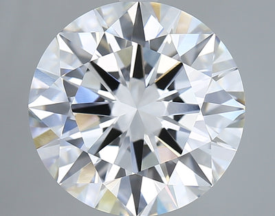 6.06 Carat Round Lab Diamond