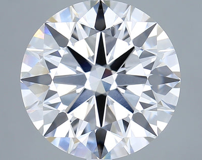 6.08 Carat Round Lab Diamond