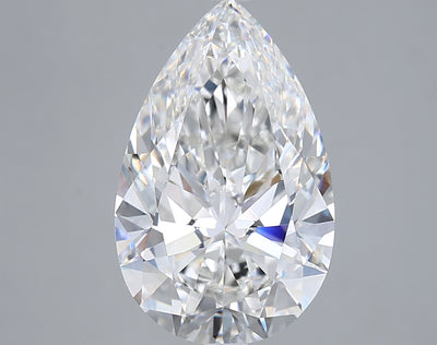 5.04 Carat Pear Lab Diamond