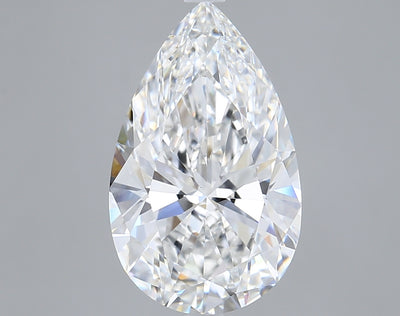 5.00 Carat Pear Lab Diamond