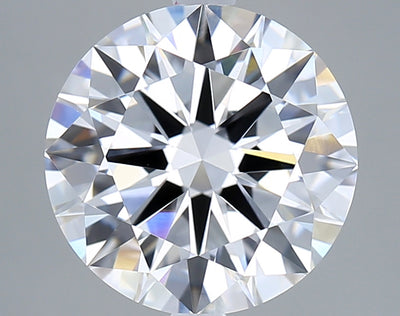 4.00 Carat Round Lab Diamond