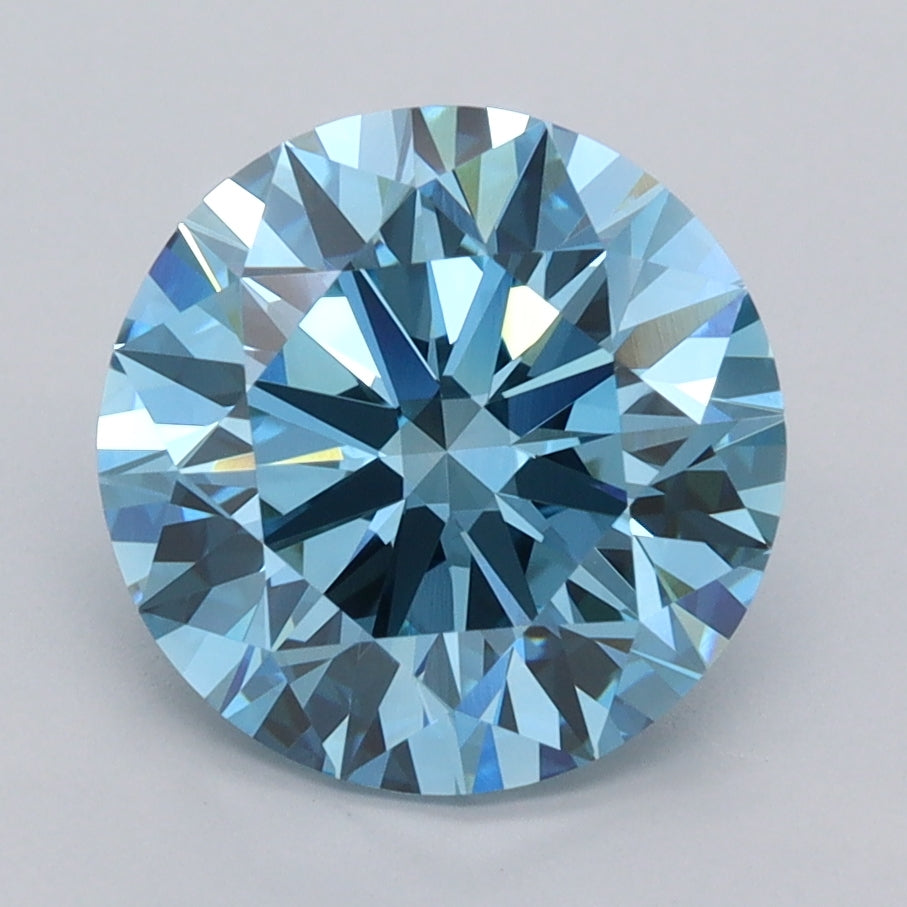 3.00 Carat Round Lab Diamond
