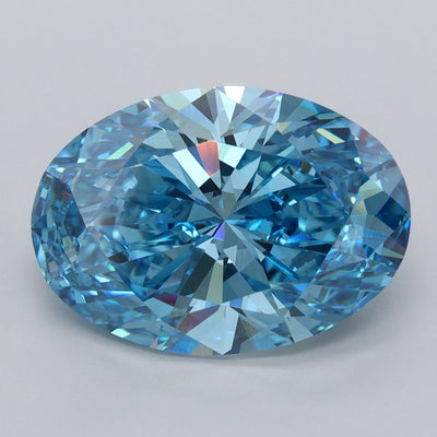 5.07 Carat Oval Lab Diamond