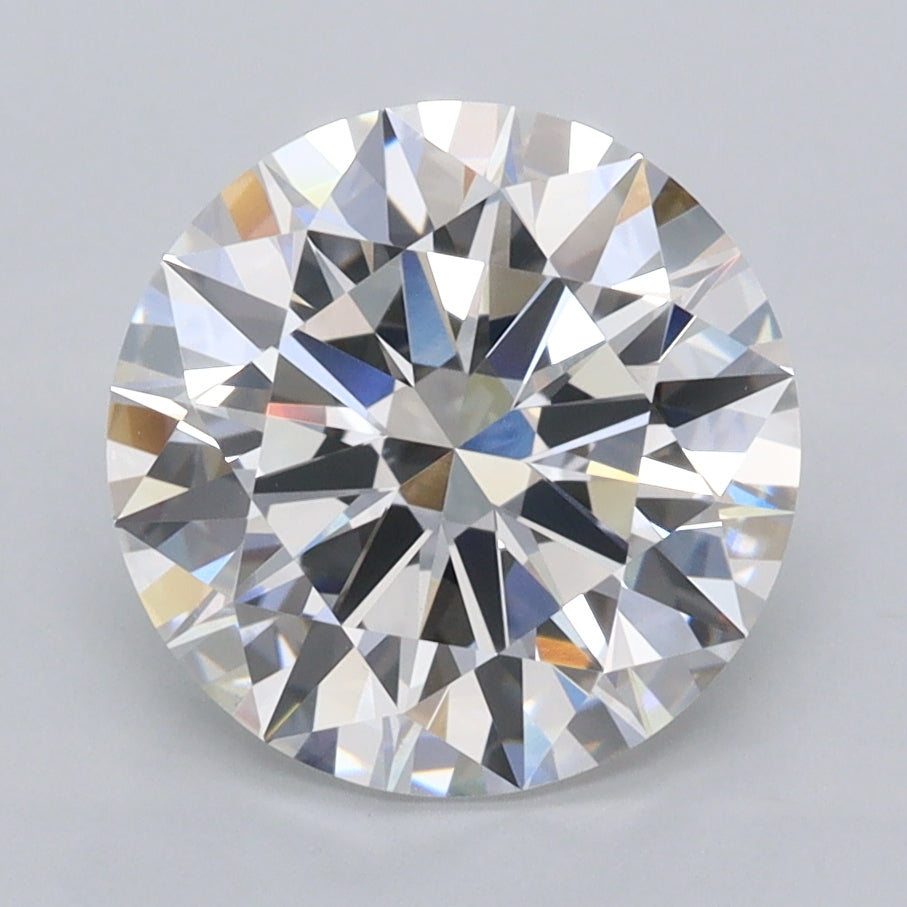 3.02 Carat Round Lab Diamond