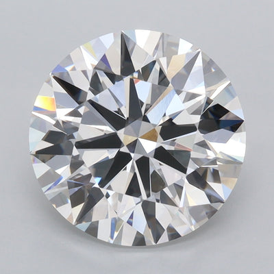 4.08 Carat Round Lab Diamond