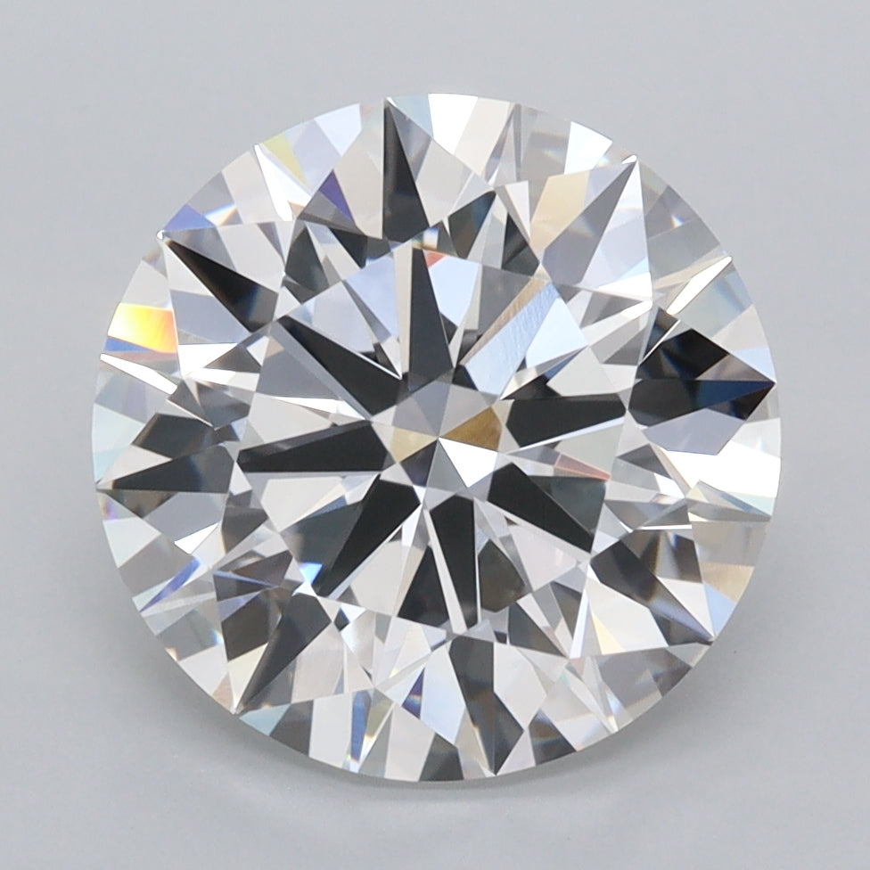 4.08 Carat Round Lab Diamond