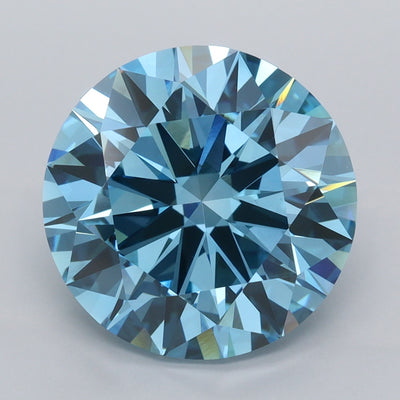5.97 Carat Round Lab Diamond