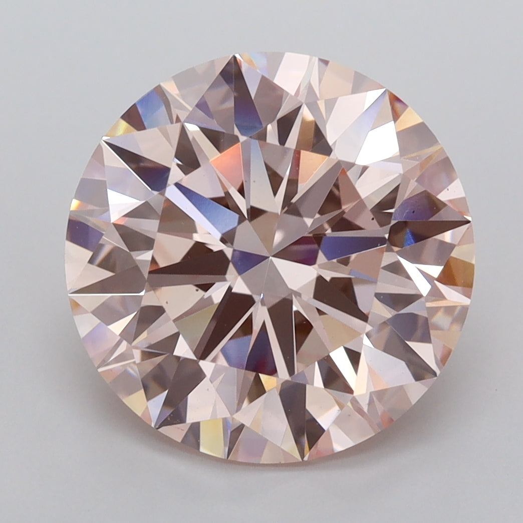 5.02 Carat Round Lab Diamond