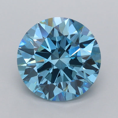 3.04 Carat Round Lab Diamond