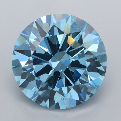 5.04 Carat Round Lab Diamond