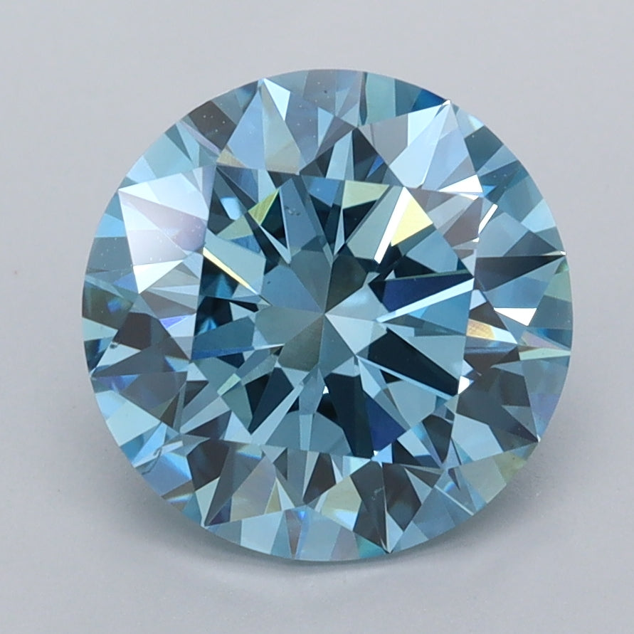 3.02 Carat Round Lab Diamond