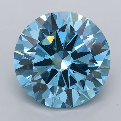 3.46 Carat Round Lab Diamond