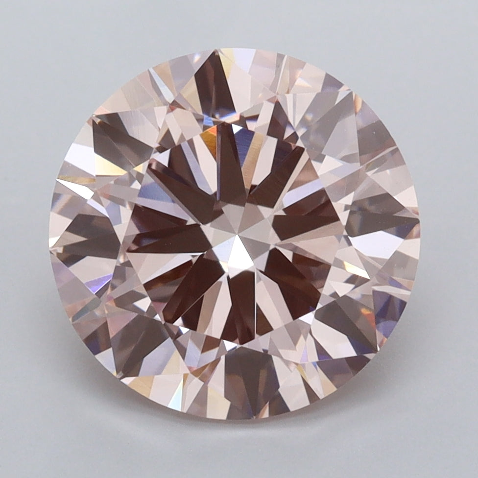 3.94 Carat Round Lab Diamond