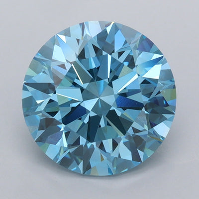 3.03 Carat Round Lab Diamond