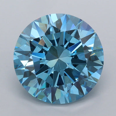 4.01 Carat Round Lab Diamond