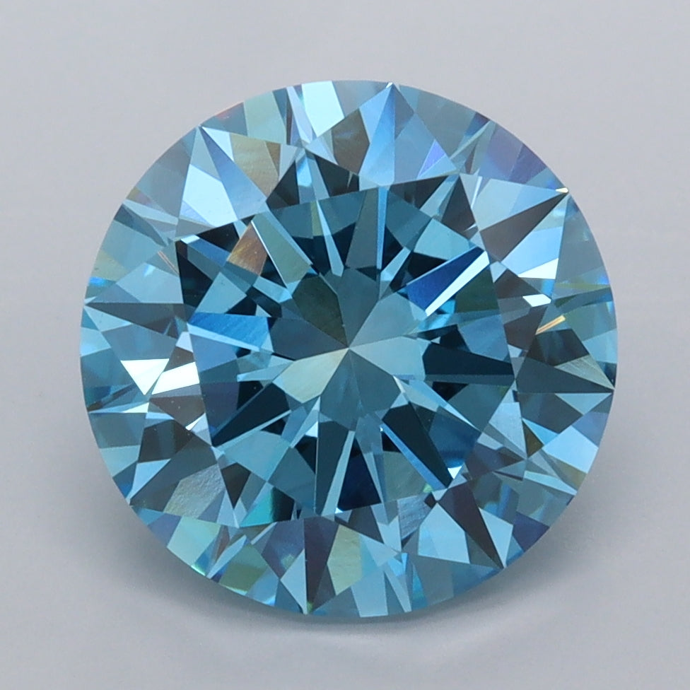 4.01 Carat Round Lab Diamond