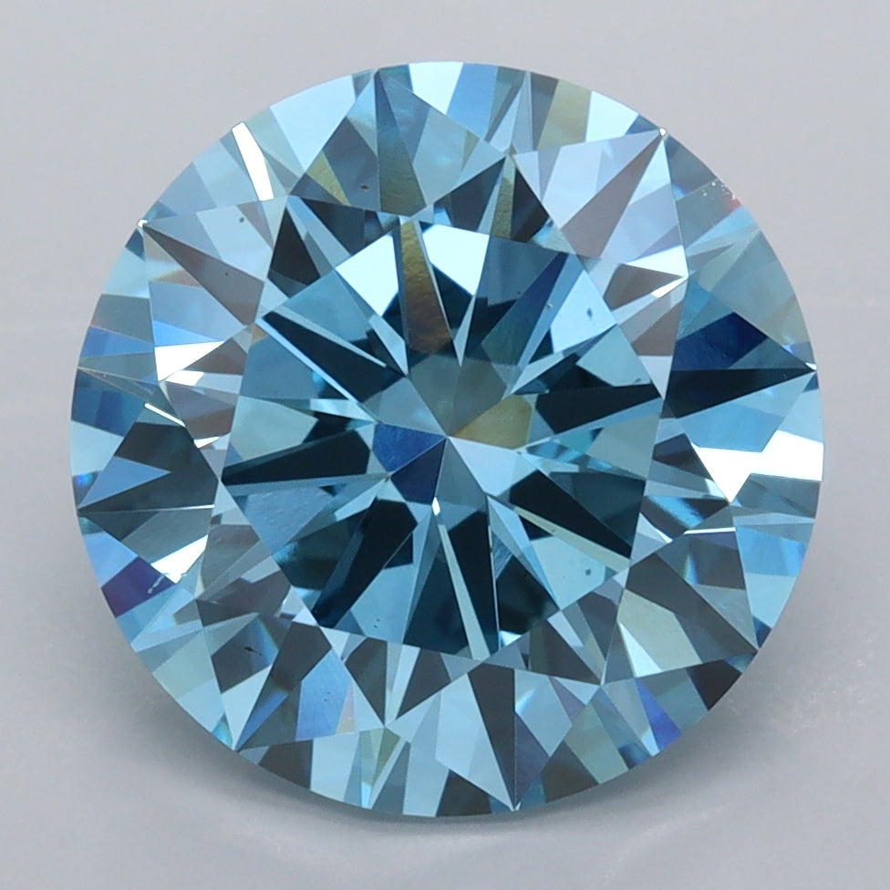 5.06 Carat Round Lab Diamond