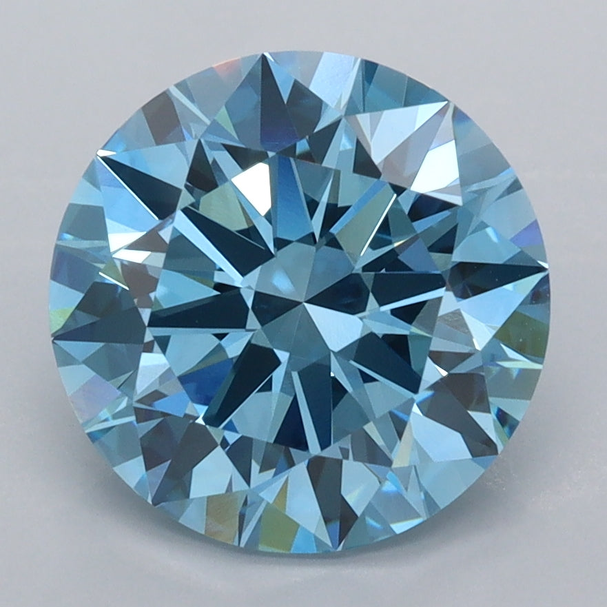 3.54 Carat Round Lab Diamond