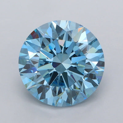 3.04 Carat Round Lab Diamond