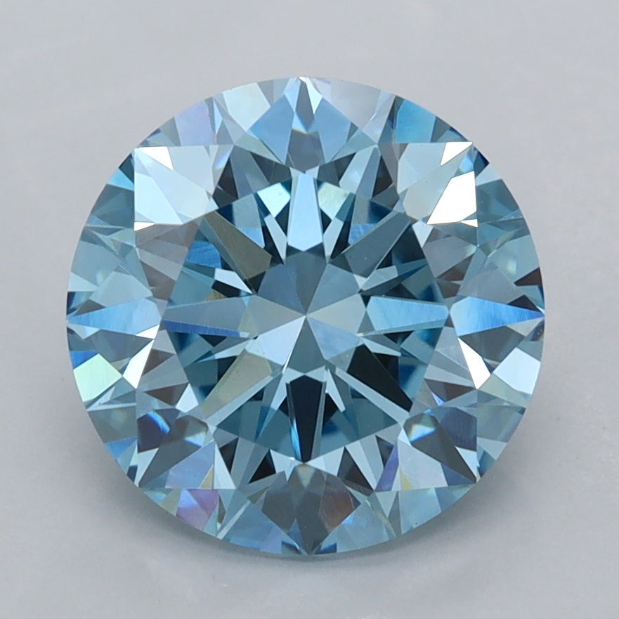 3.00 Carat Round Lab Diamond