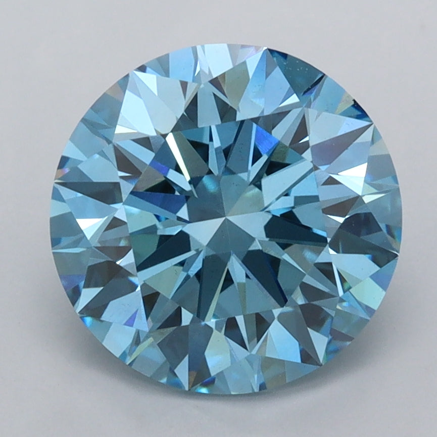 3.15 Carat Round Lab Diamond