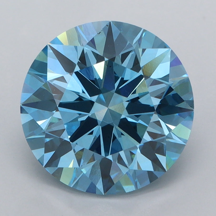 3.57 Carat Round Lab Diamond