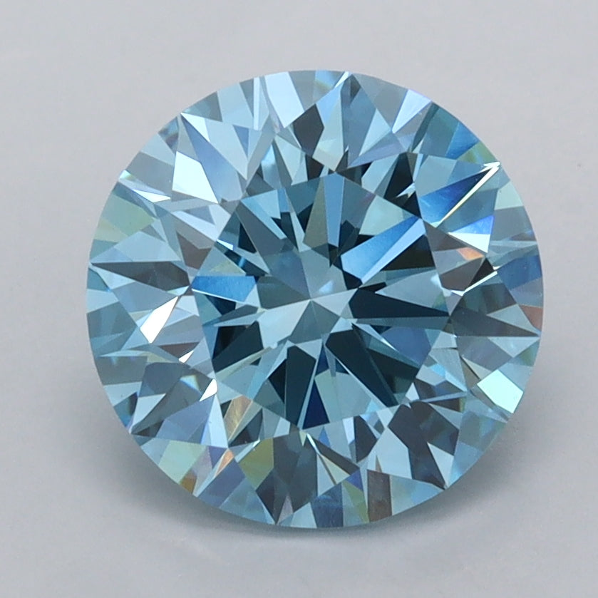 2.52 Carat Round Lab Diamond