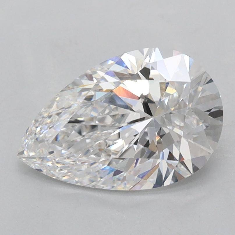 1.54 Carat Pear Lab Diamond