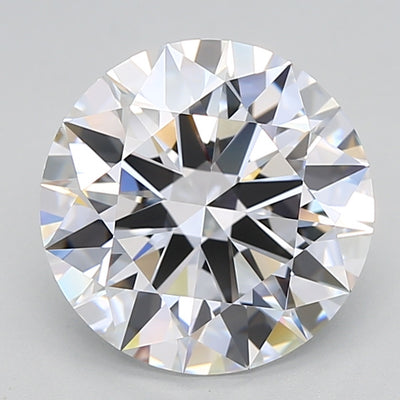 3.95 Carat Round Lab Diamond