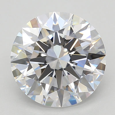 3.33 Carat Round Lab Diamond