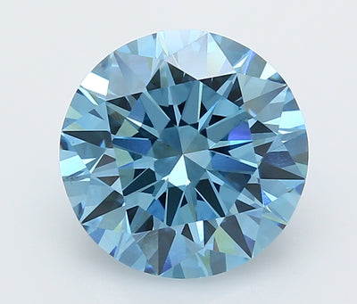 5.01 Carat Round Lab Diamond