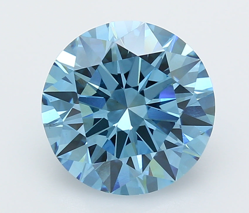 5.01 Carat Round Lab Diamond