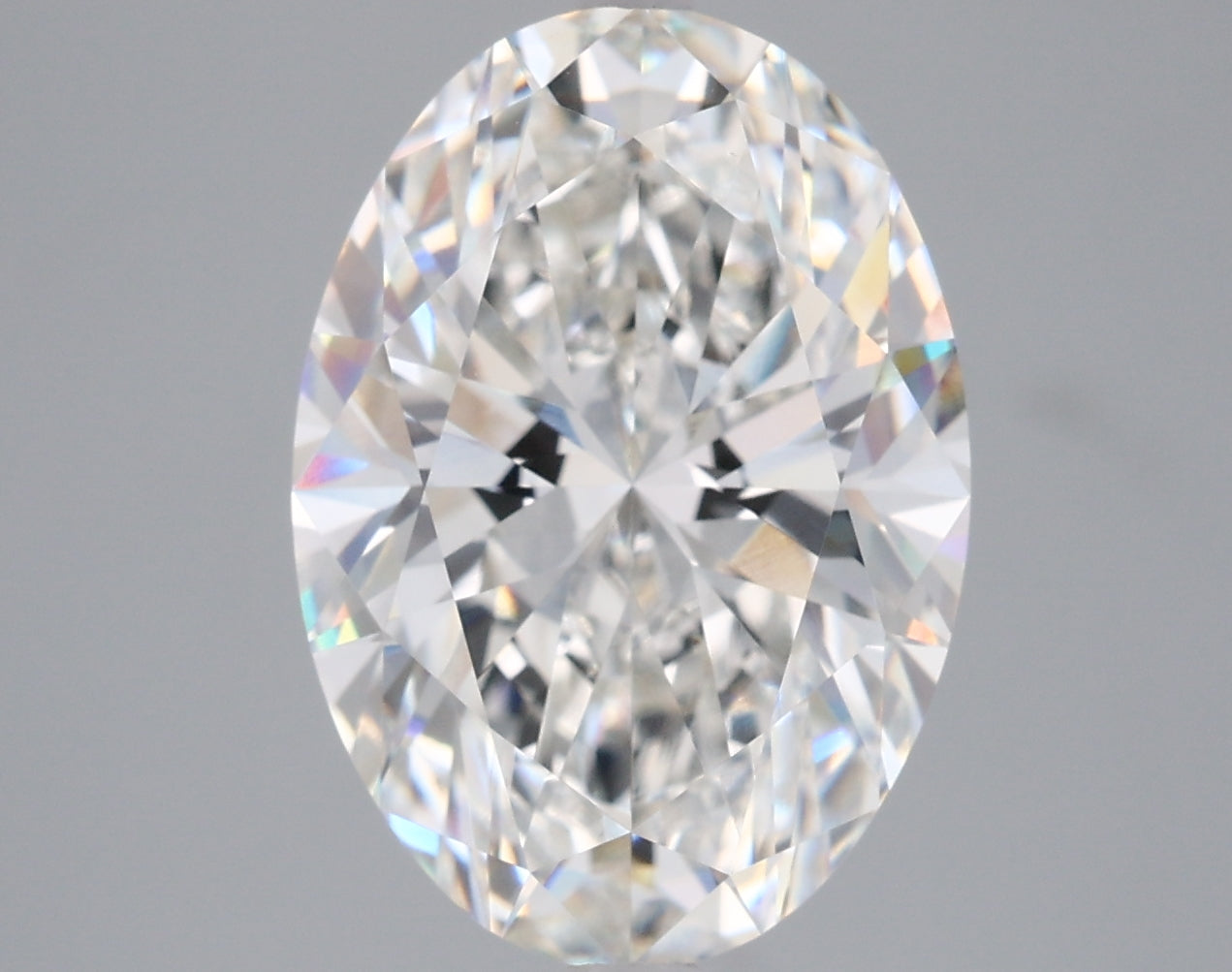 5.28 Carat Oval Lab Diamond