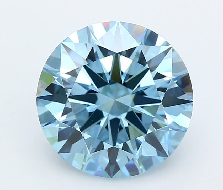 5.02 Carat Round Lab Diamond