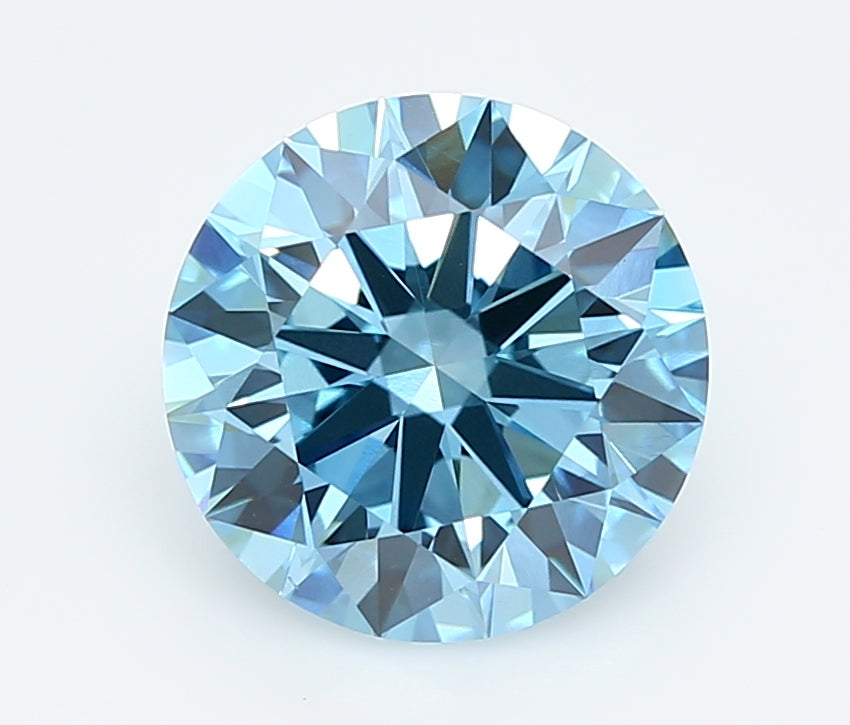 2.96 Carat Round Lab Diamond