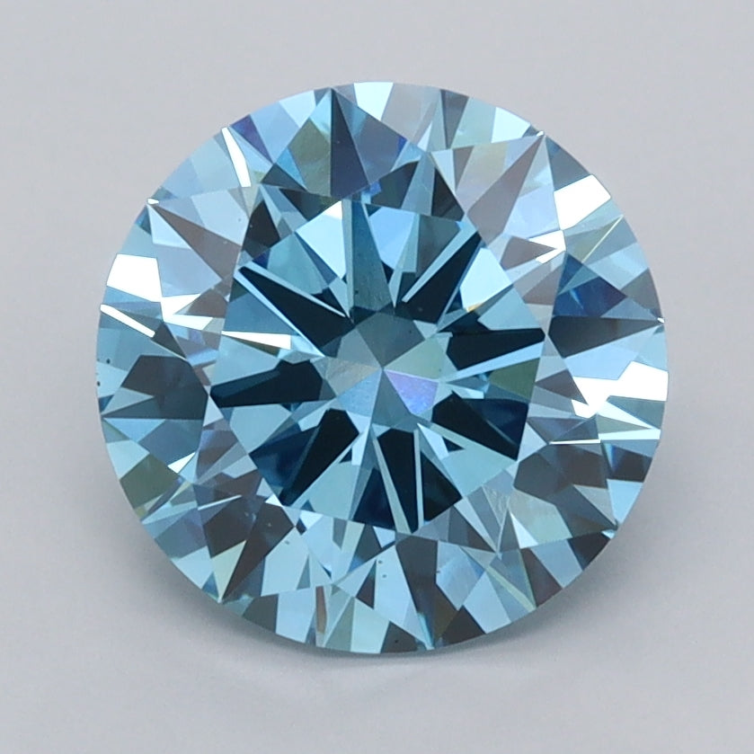 2.47 Carat Round Lab Diamond