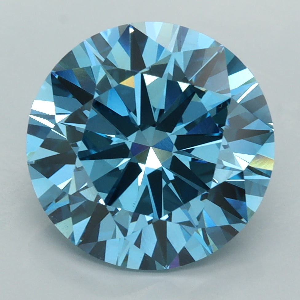 5.02 Carat Round Lab Diamond